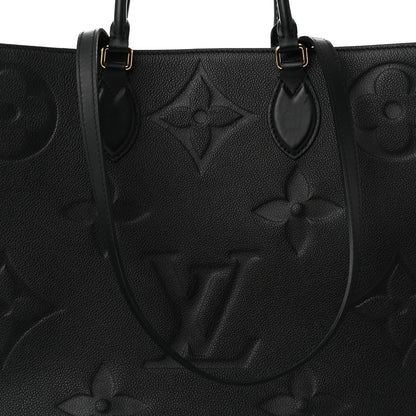 Louis Vuitton Empreinte Monogram Giant Onthego GM Black 7 of 9