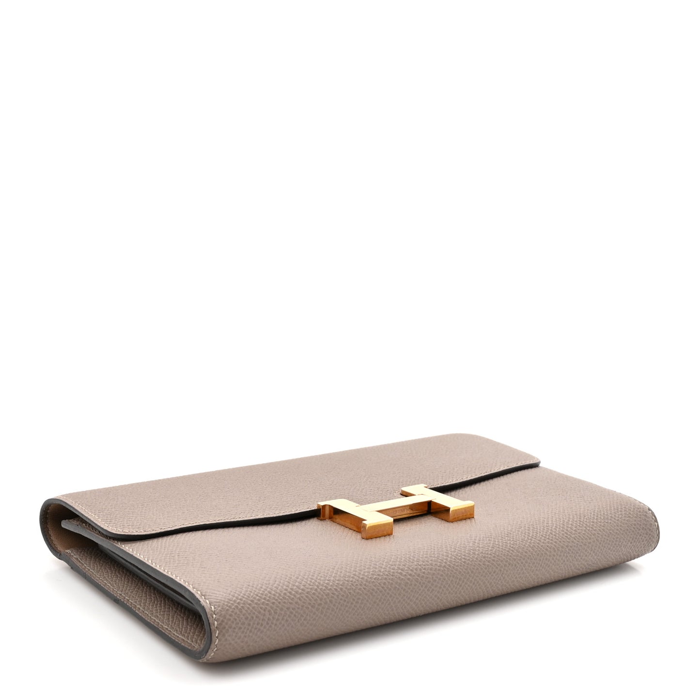 Epsom Constance Long Wallet Gris Asphalte