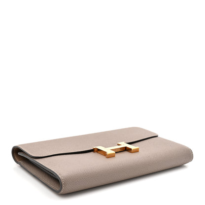 Hermes Epsom Constance Long Wallet Gris Asphalte 4 of 11