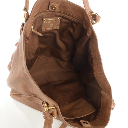 Prada Cervo Antik Tote Cammello 8 of 8