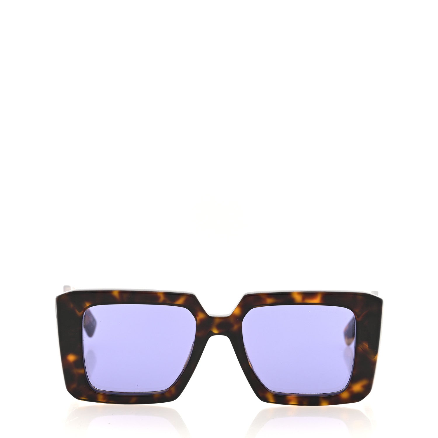 Prada Acetate Symbole Sunglasses SPR 23Y Tortoise 2 of 7