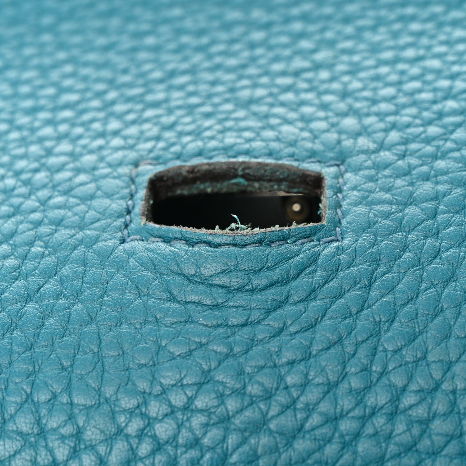 Hermes Taurillon Clemence Jypsiere 31 Bleu Izmir 15 of 21
