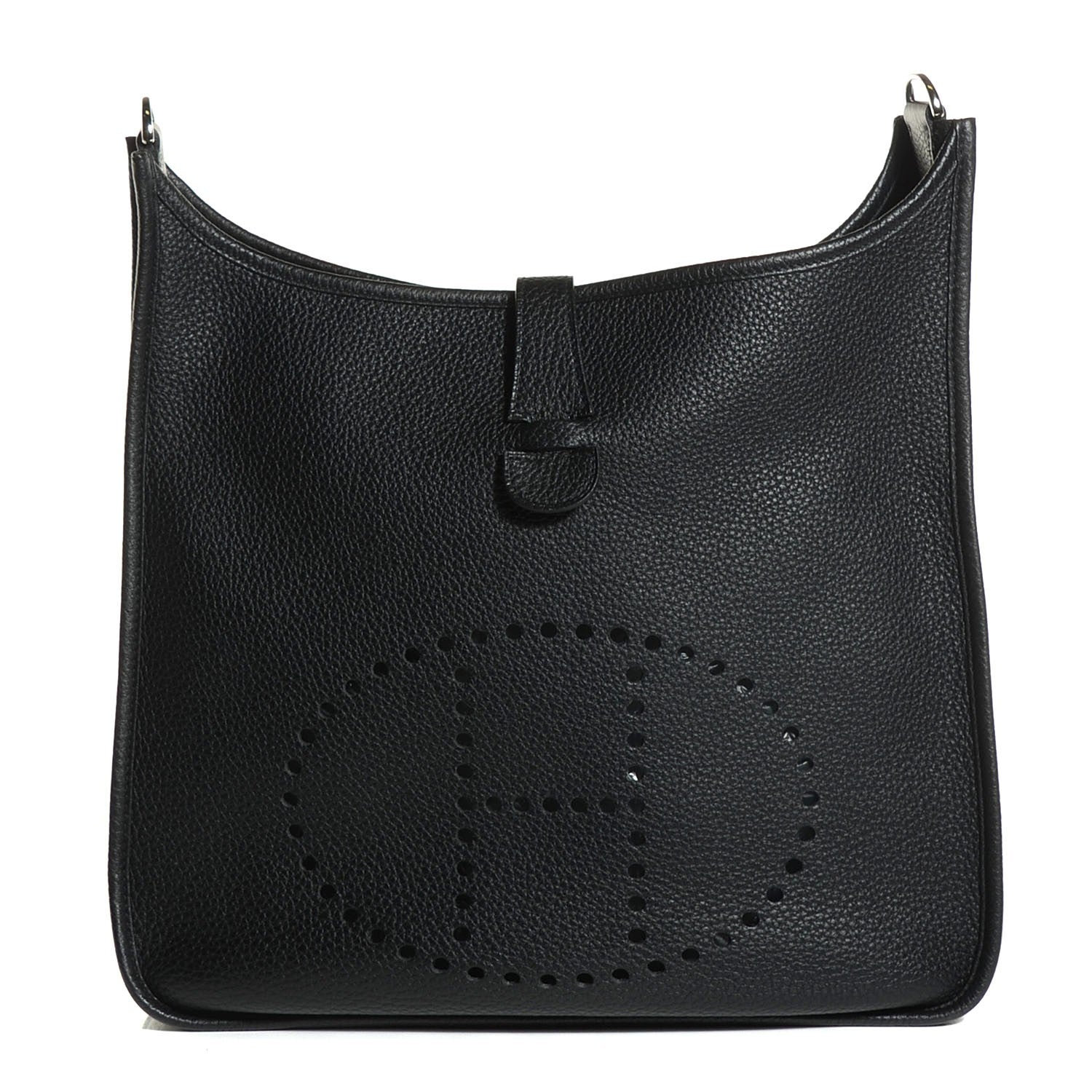 Hermes Taurillon Clemence Evelyne III GM Black 1 of 16