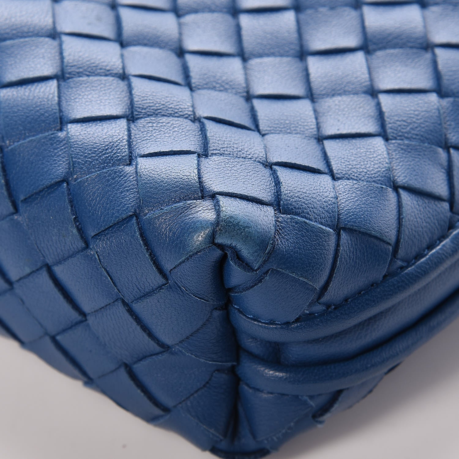 Bottega Veneta Nappa Intrecciato Pillow Crossbody Messenger Bleuette 10 of 13