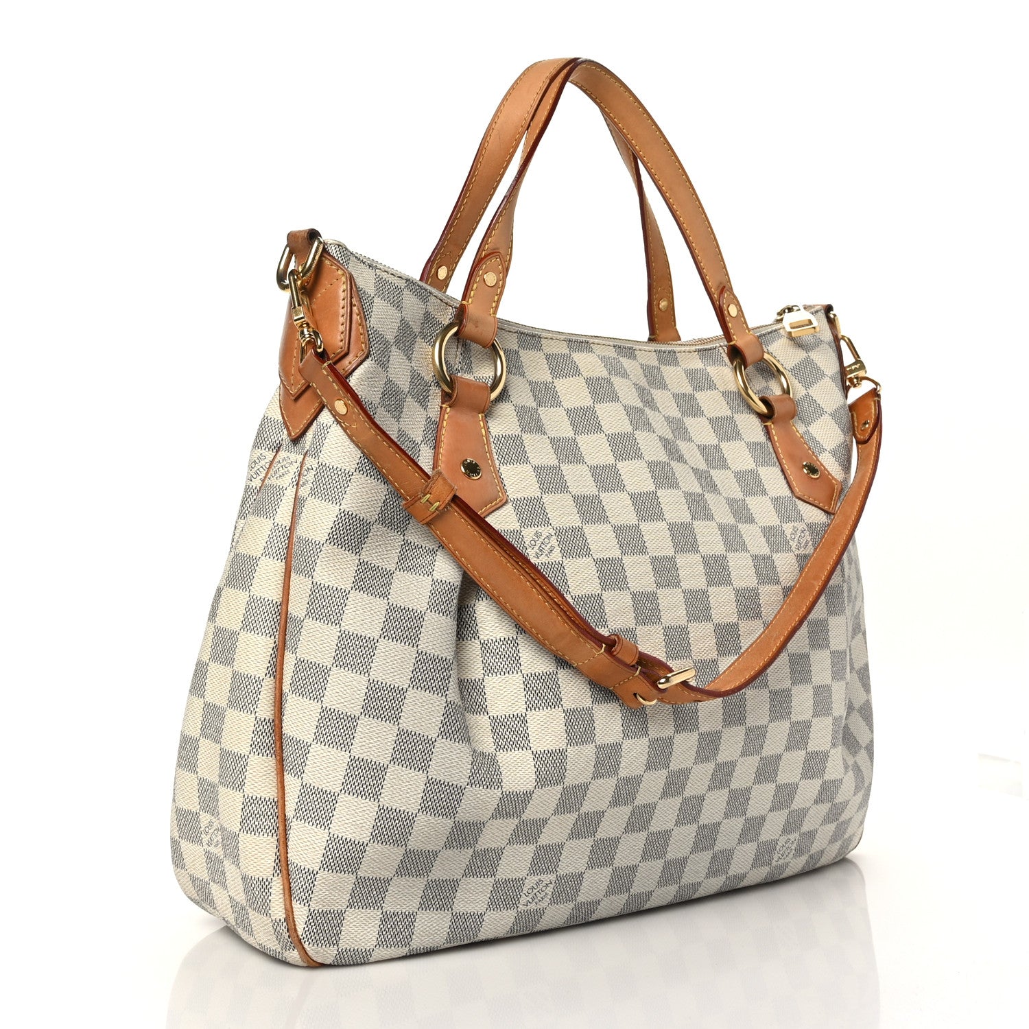 Louis Vuitton Damier Azur Evora MM 3 of 9