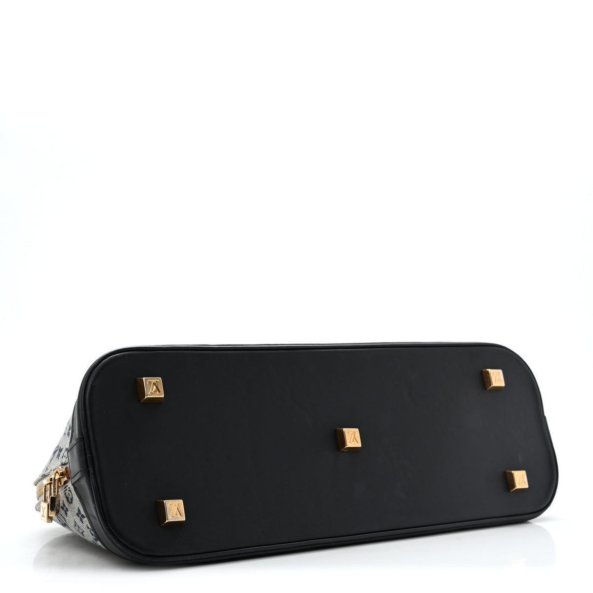 Louis Vuitton Mini Monogram Alma Long Blue 4 of 16