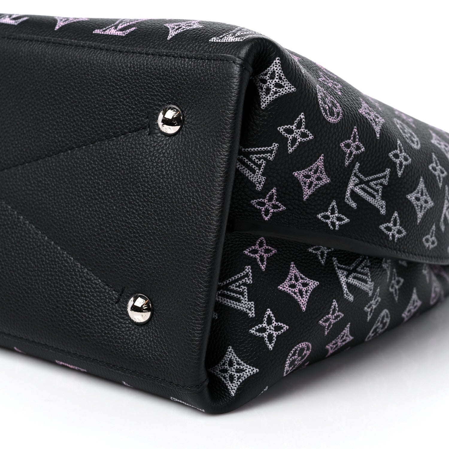 Louis Vuitton Mahina Carmel Hobo PM Black 8 of 8