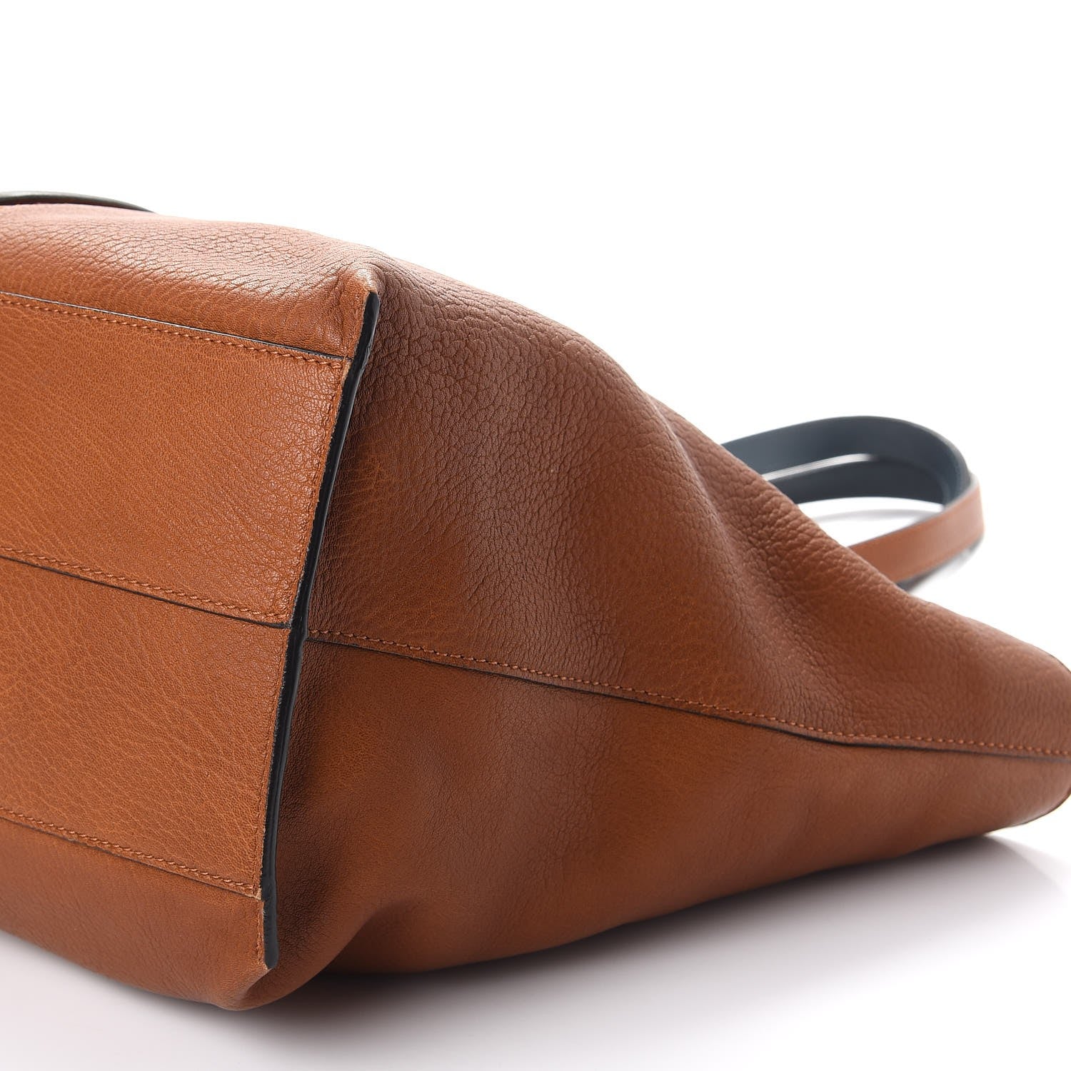 Chloe Grained Lambskin Keri Tote Caramel 12 of 14