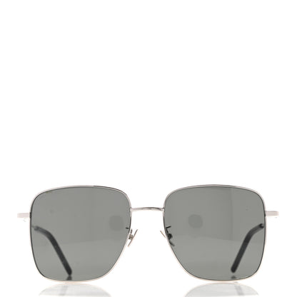 Saint Laurent SL 312 M Sunglasses Silver 2 of 8