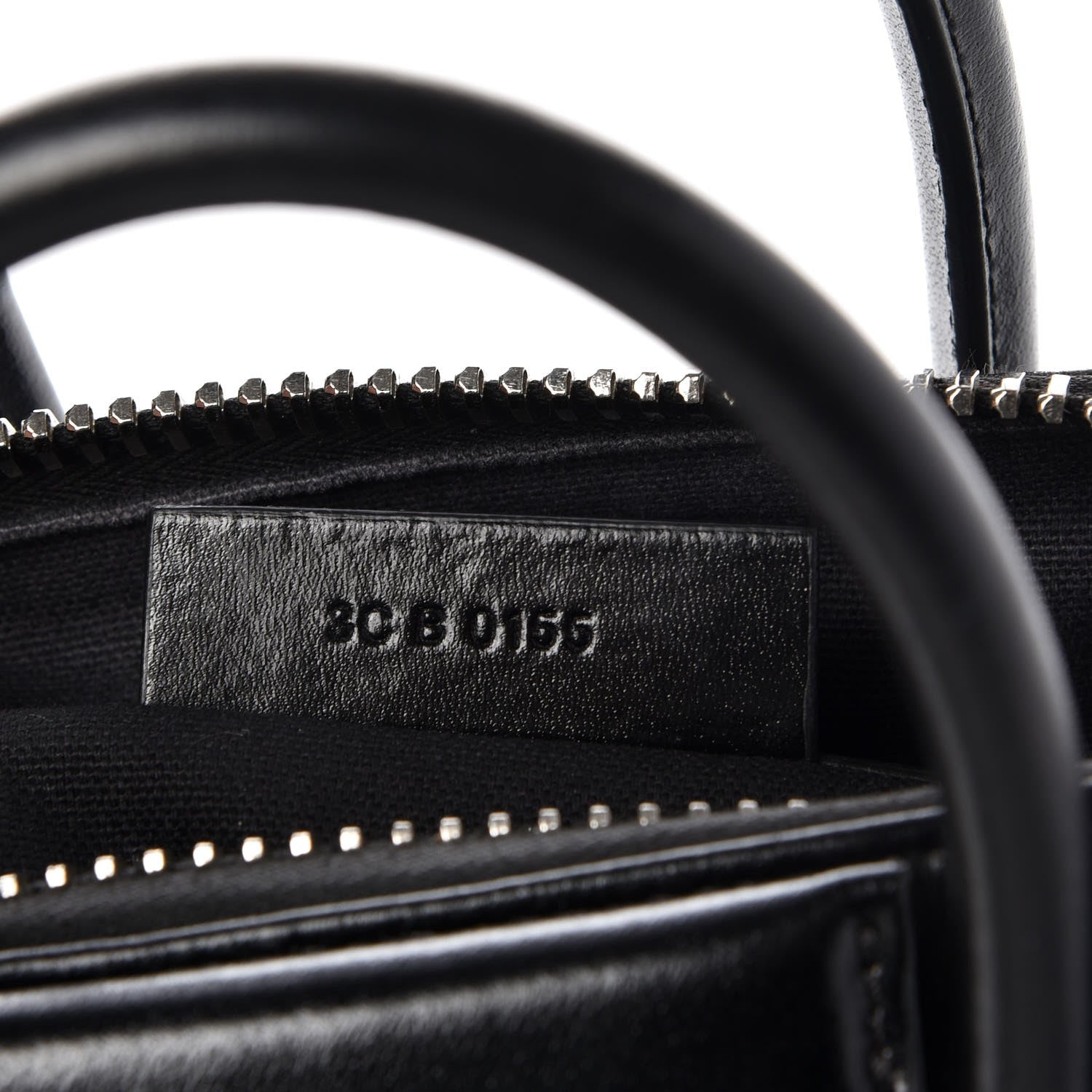 Givenchy Shiny Lord Calfskin Mini Antigona Black 8 of 8