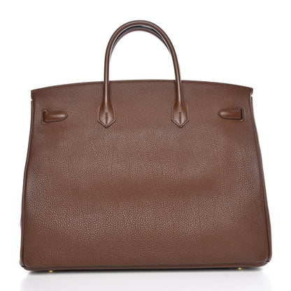 Hermes Togo Birkin 40 Brule 4 of 33