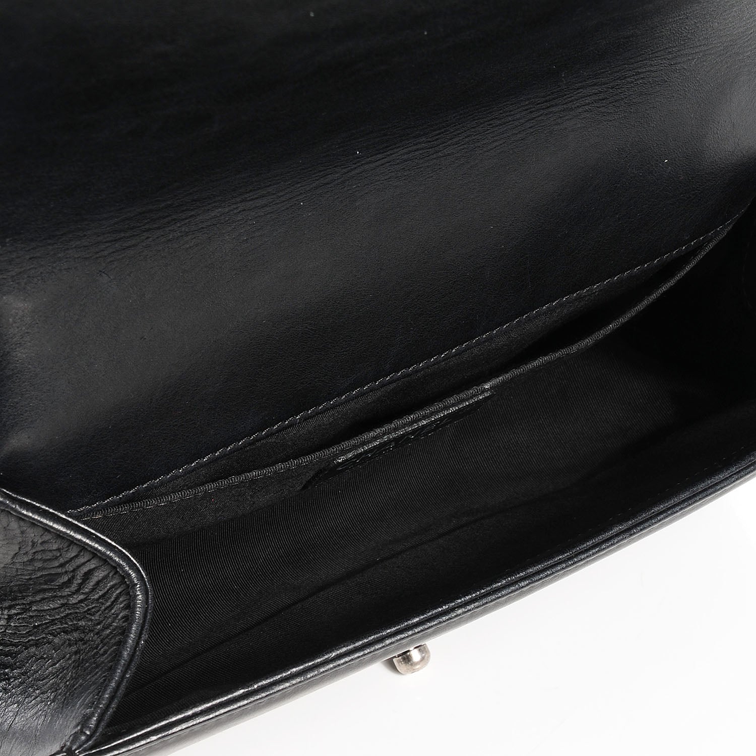 Chanel Calfskin Double Stitch Medium Boy Flap Black 6 of 8