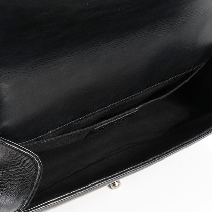 Chanel Calfskin Double Stitch Medium Boy Flap Black 6 of 8