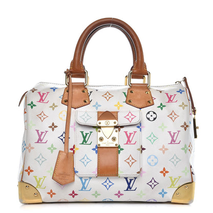 Louis Vuitton Monogram Multicolor Speedy 30 White 1 of 16