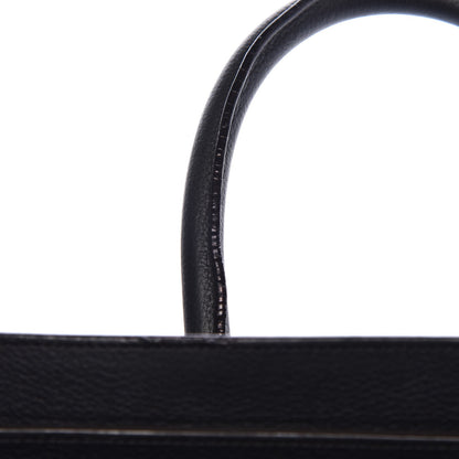 Celine Drummed Calfskin Mini Luggage Black 9 of 17