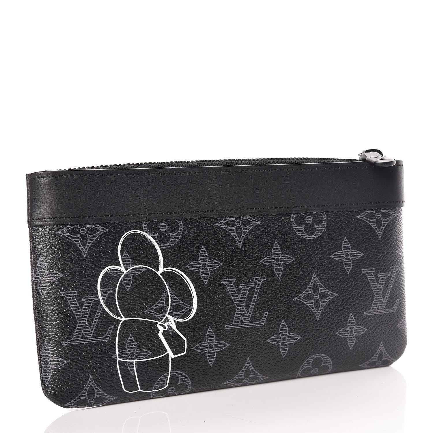 Louis Vuitton Monogram Eclipse Vivienne Pochette Apollo PM 3 of 12