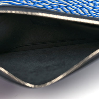Louis Vuitton Epi Neverfull MM Denim Light 7 of 13