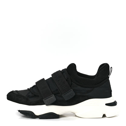 Christian Dior Technical Fabric Nylon Camouflage Womens D-Wander Sneakers 39 Black 1 of 8