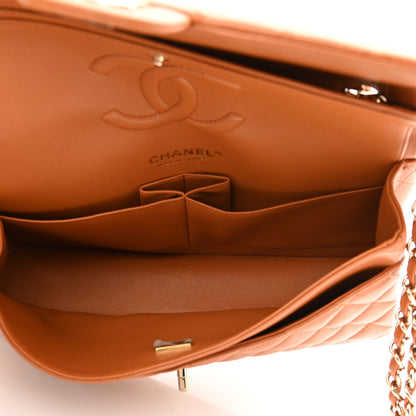 Chanel Caviar Quilted Medium Double Flap Light Brown 5 of 10