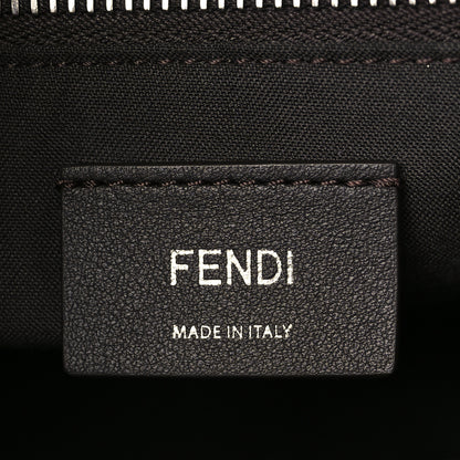 Fendi Vitello King Logo Embossed Medium By The Way Boston Bag Clementine 6 of 10