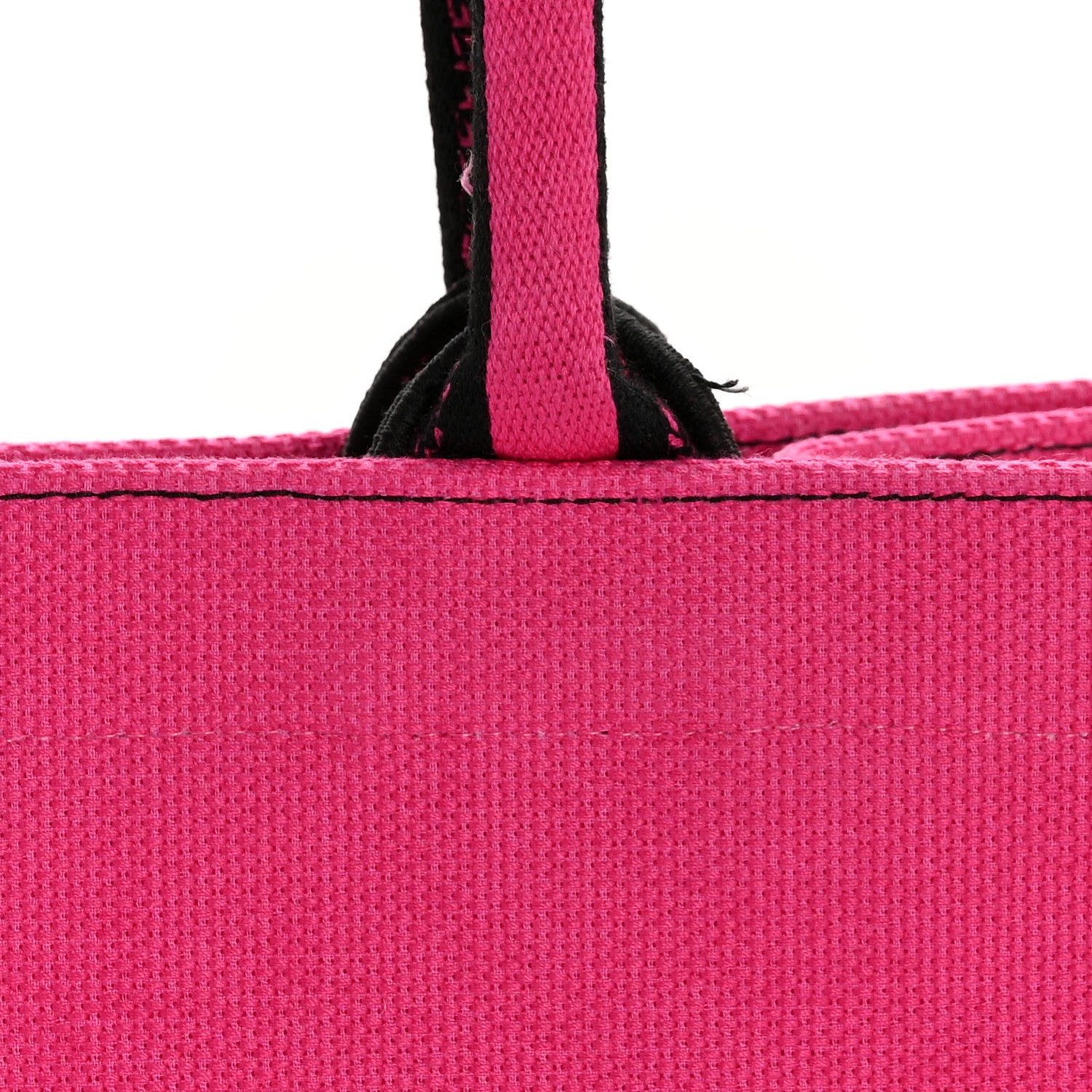 Christian Dior Canvas Embroidered Medium Jungle Pop Book Tote Fuchsia Multicolor 11 of 13