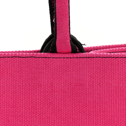Christian Dior Canvas Embroidered Medium Jungle Pop Book Tote Fuchsia Multicolor 11 of 13