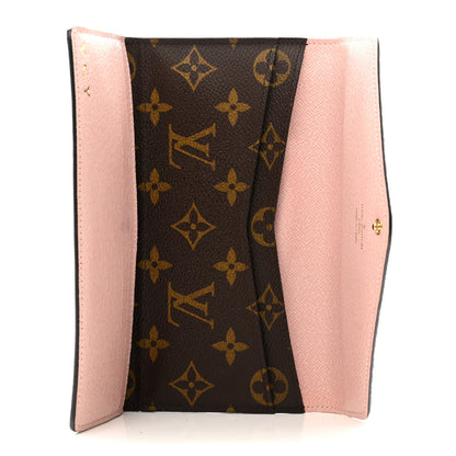 Louis Vuitton Monogram Josephine Wallet Rose Ballerine 5 of 8