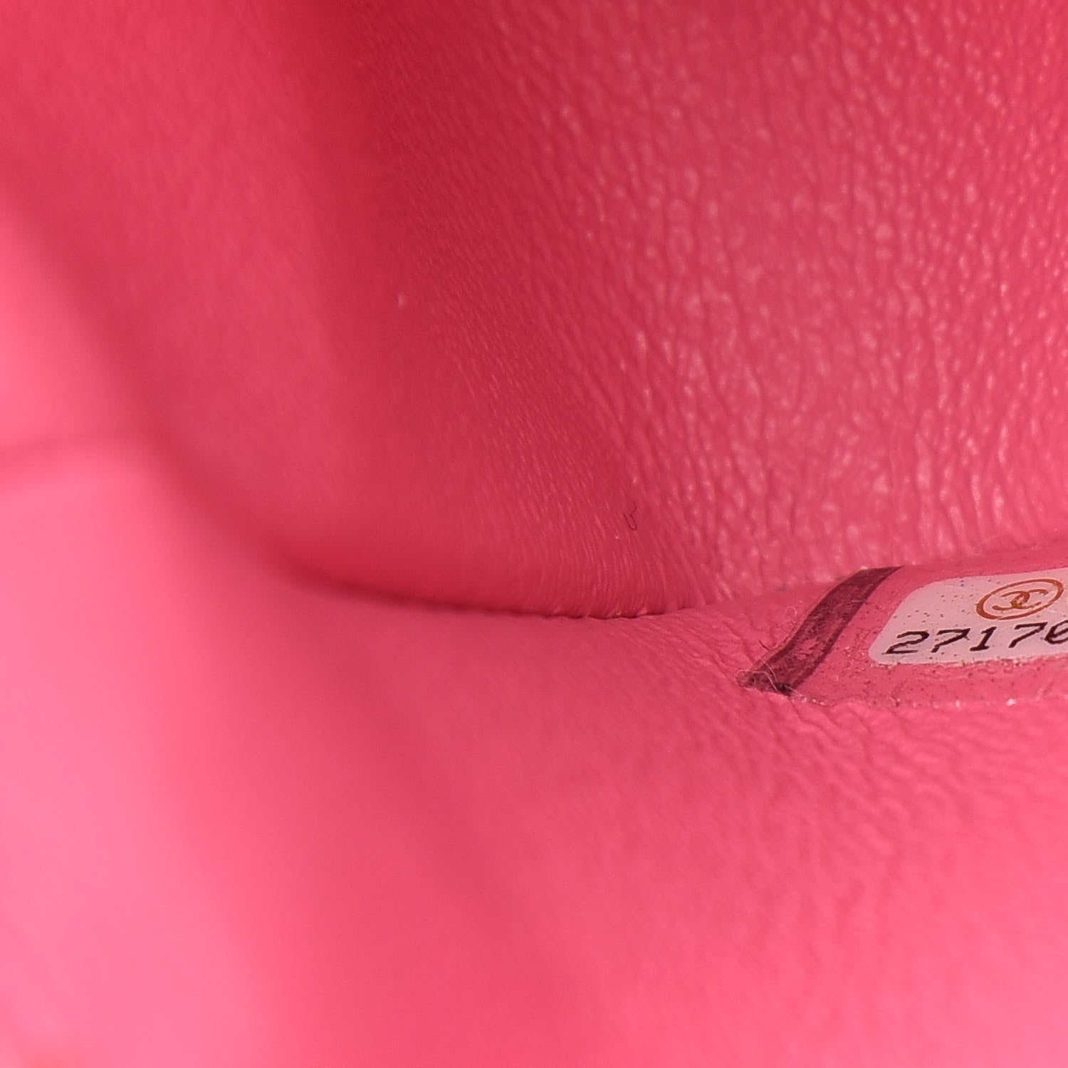 Chanel Lambskin Quilted Mini Rectangular Flap Pink 7 of 10