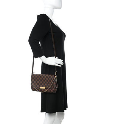 Louis Vuitton Damier Ebene Favorite MM 2 of 10