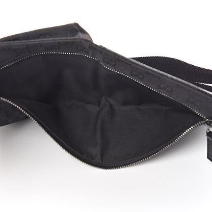 Gucci GG Monogram Double Pocket Belt Bag Black 5 of 13