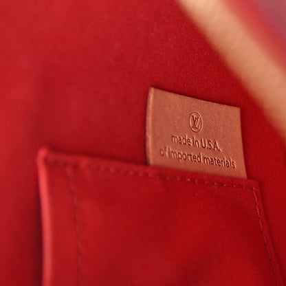 Louis Vuitton Vernis Alma BB Cherry 6 of 9
