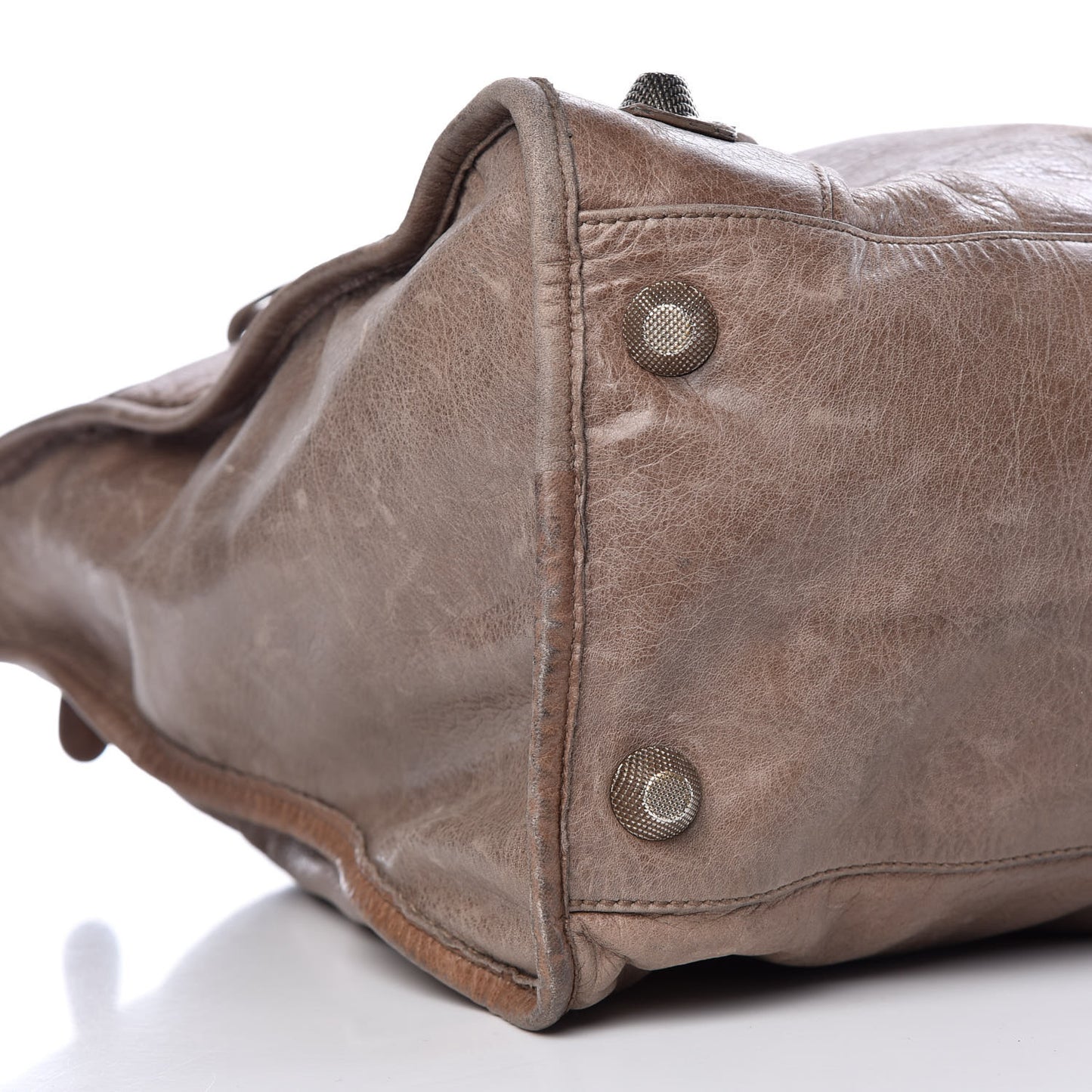 Agneau Giant 21 Silver Hardware Weekender Noix