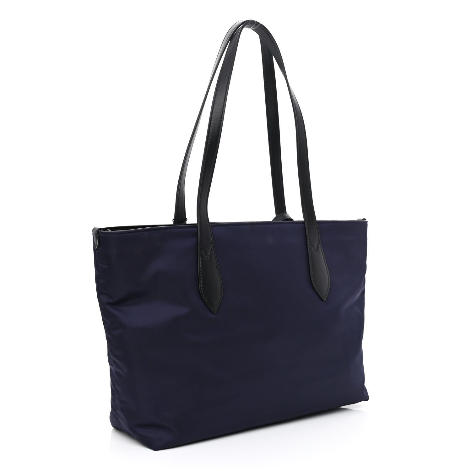 Burberry Nylon Logo Small Ardwell Tote Navy 3 of 13