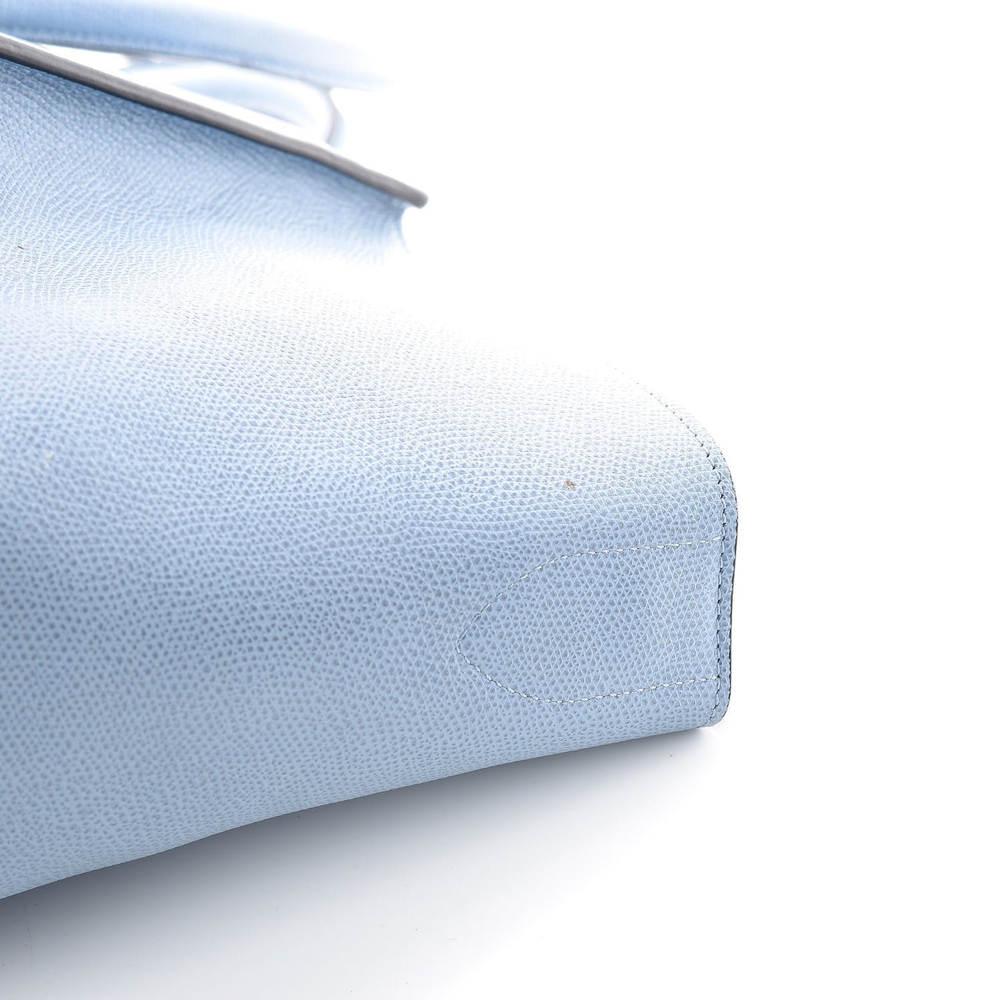 Grained Calfskin Medium Phantom Luggage Sky Blue