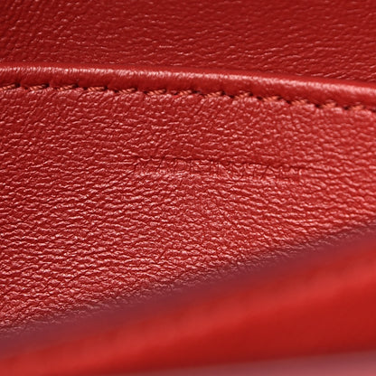 Celine Box Calfskin Teen Classic Box Flap Bag Red 6 of 10