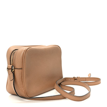 Gucci Pebbled Calfskin Small Soho Disco Bag Rose Beige 3 of 11
