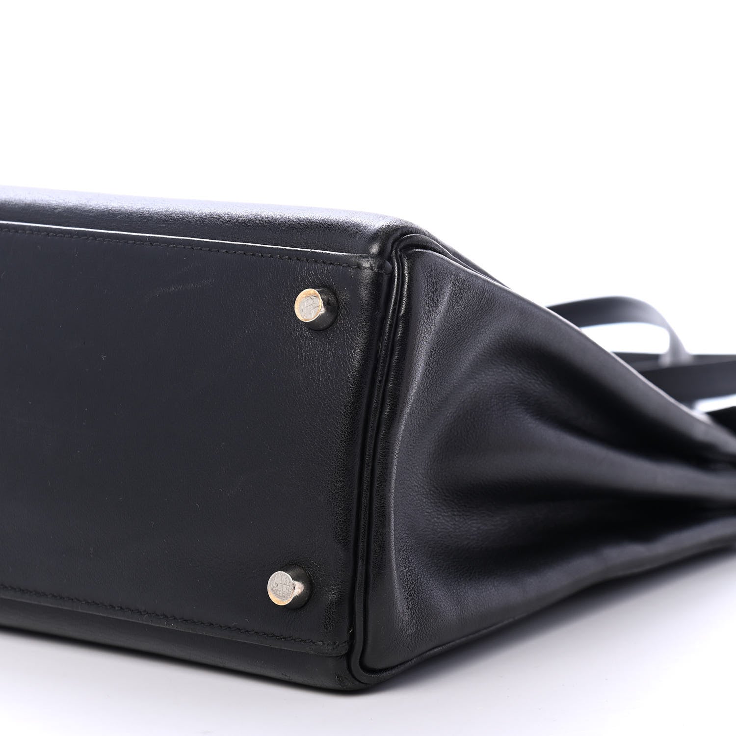 Hermes Chevre Shooting Star Kelly Retourne 32 Black 8 of 11