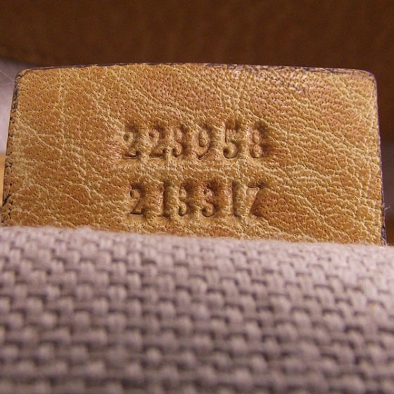 Gucci Straw Leather Pelham Tan 9 of 10