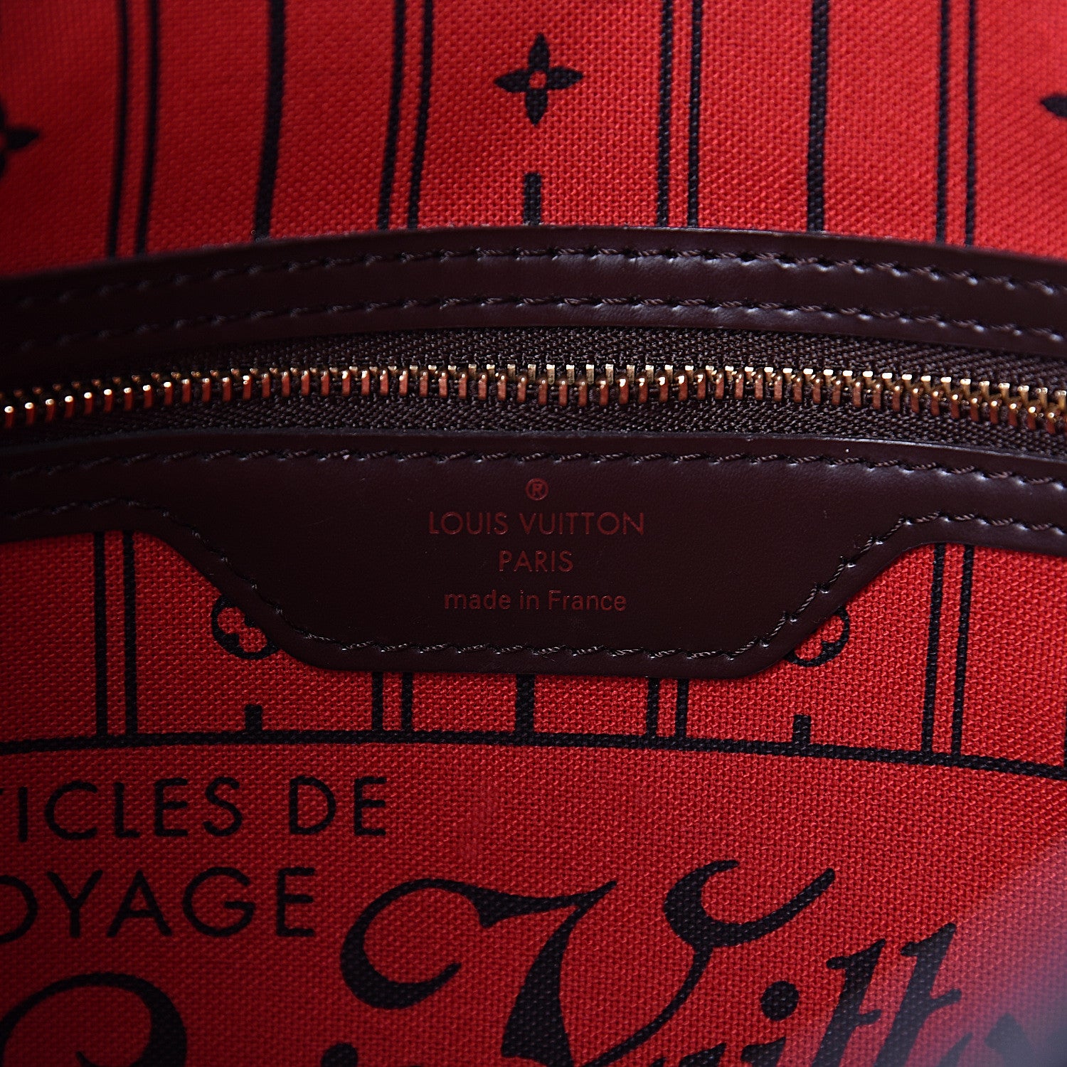Louis Vuitton Damier Ebene Neverfull PM 6 of 17