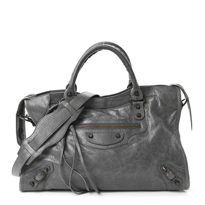 Balenciaga Agneau Classic Hardware City Gris Tarmac 1 of 11