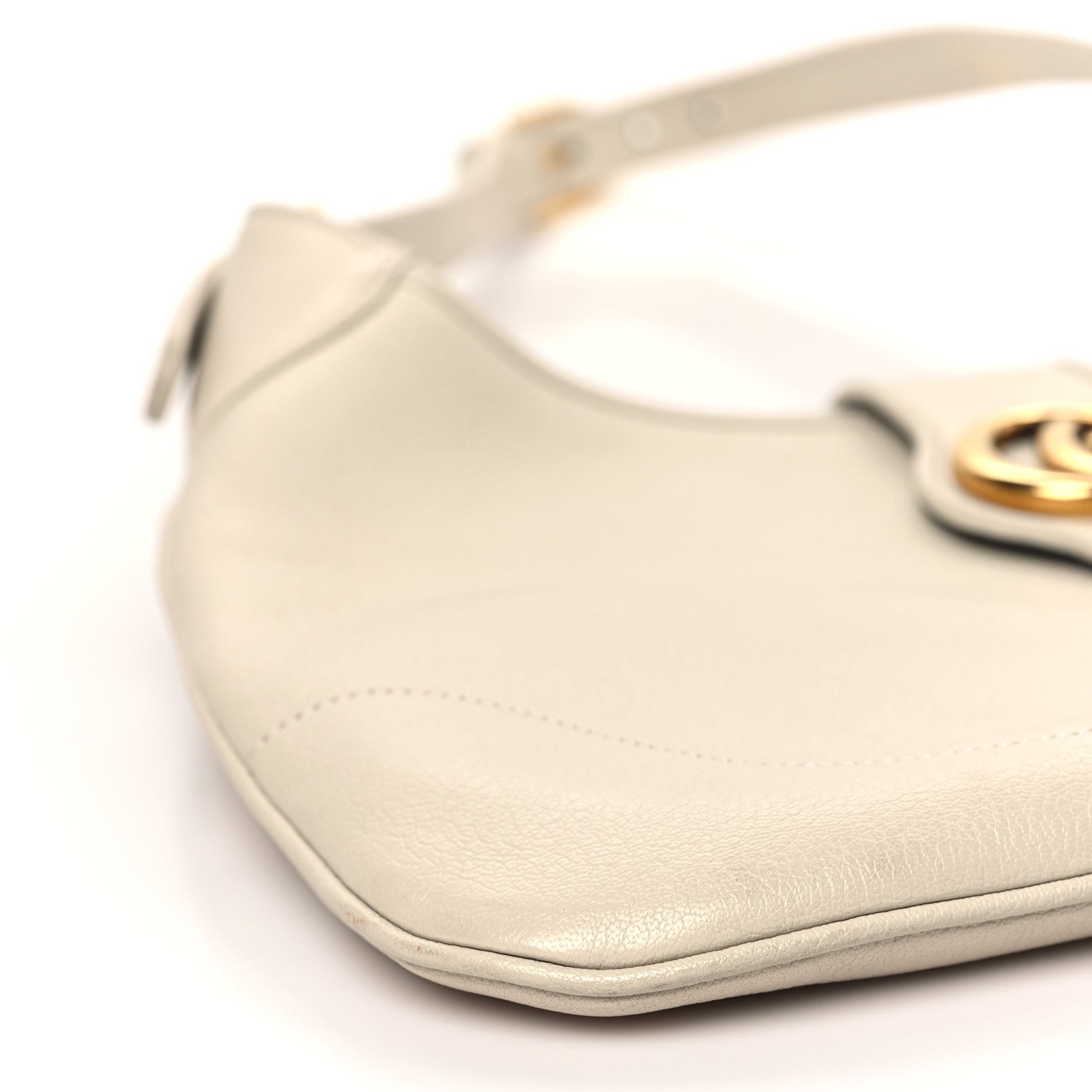 Gucci Goatskin Medium Aphrodite Shoulder Bag Mystic White 9 of 12