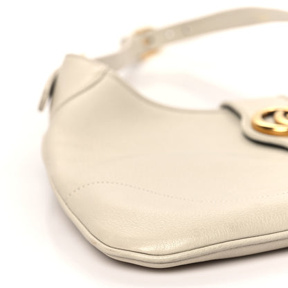 Gucci Goatskin Medium Aphrodite Shoulder Bag Mystic White 9 of 12