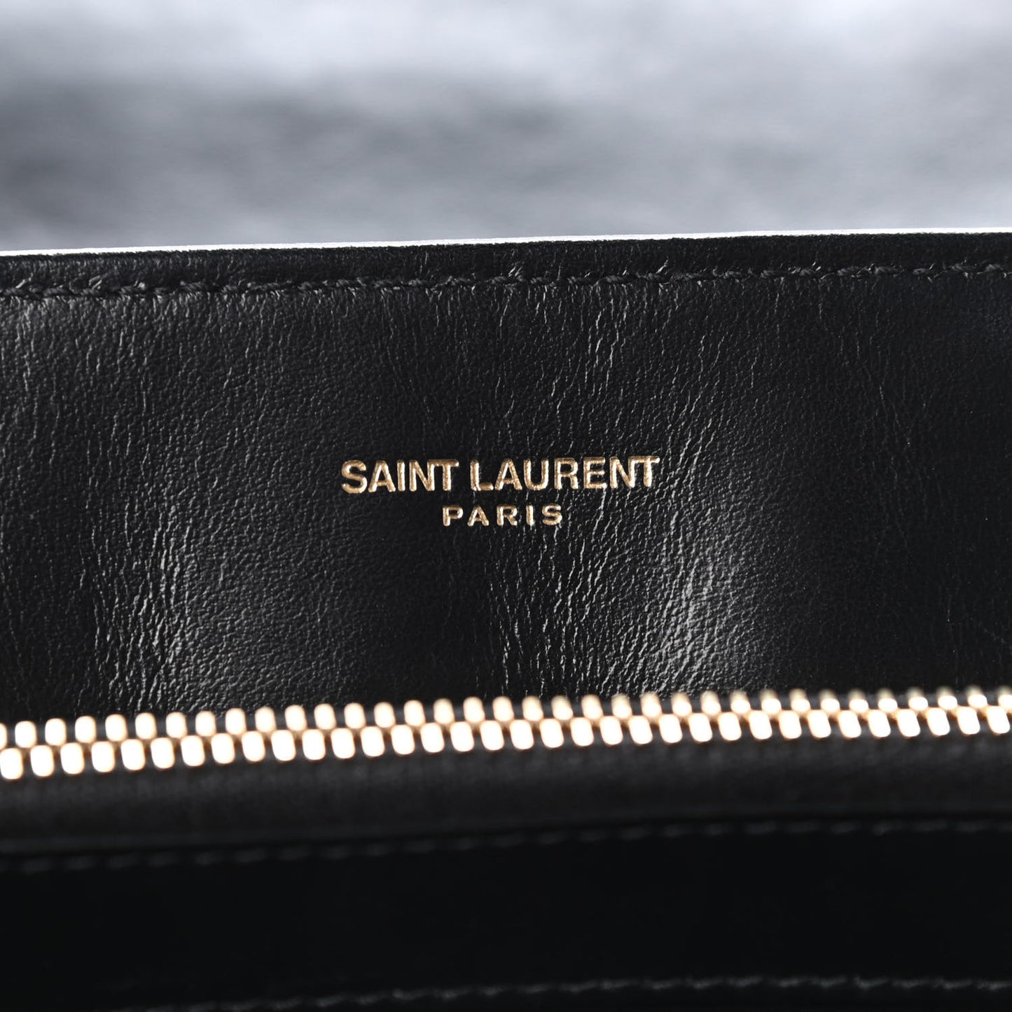 Calfskin Y Quilted Monogram Medium Loulou Chain Satchel Black