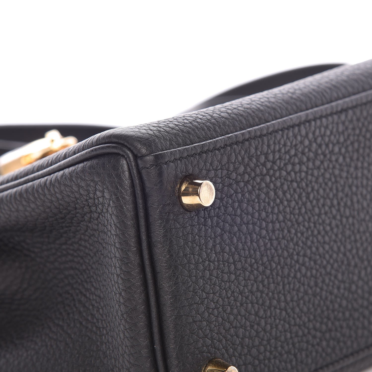 Hermes Togo Kelly Retourne 25 Black 8 of 64