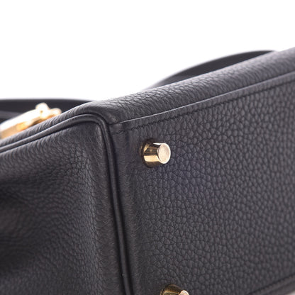 Hermes Togo Kelly Retourne 25 Black 8 of 64
