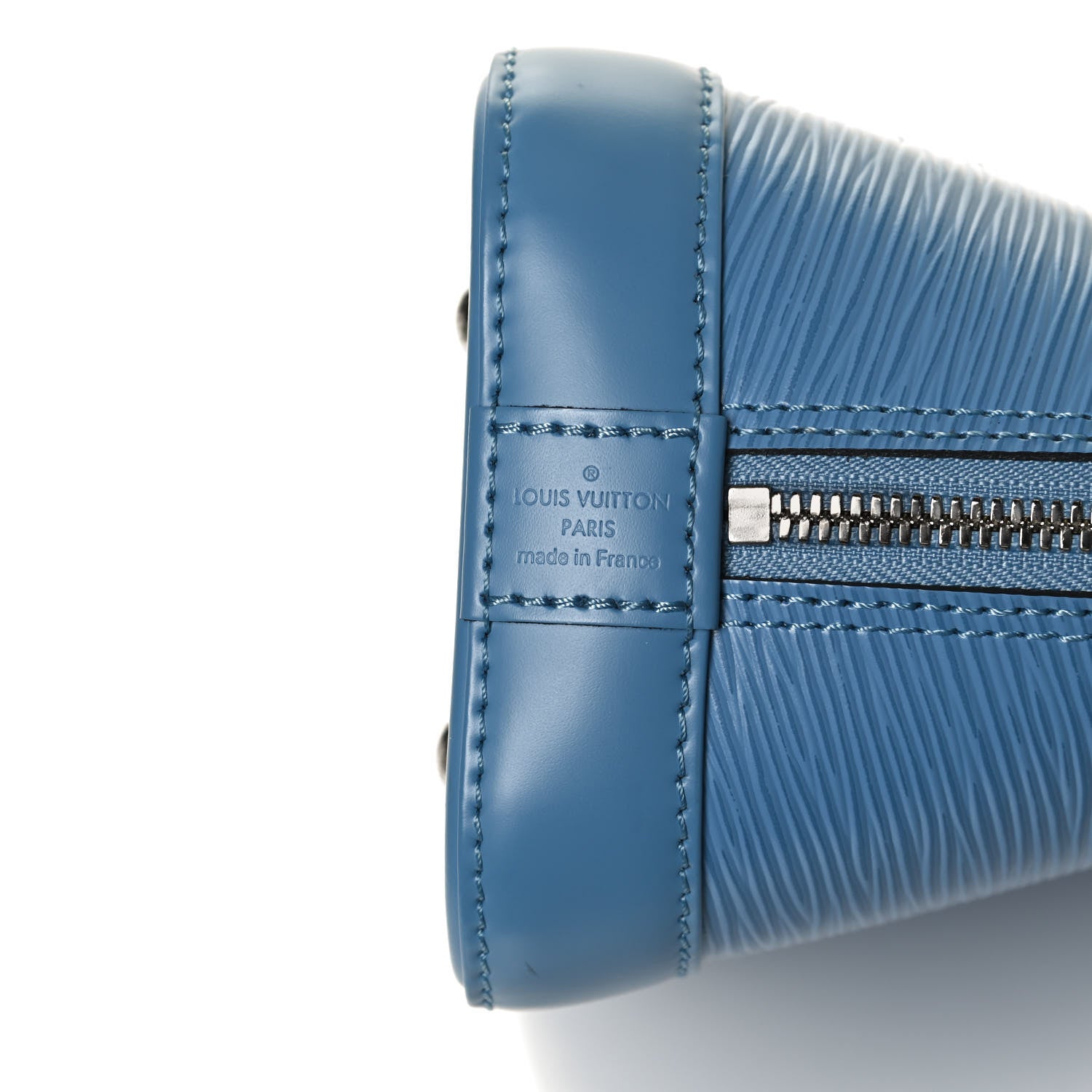 Louis Vuitton Epi Jacquard Alma BB Bleuet 6 of 12