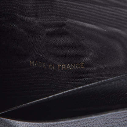 Chanel Goatskin Card Holder Wallet Black 7 of 8