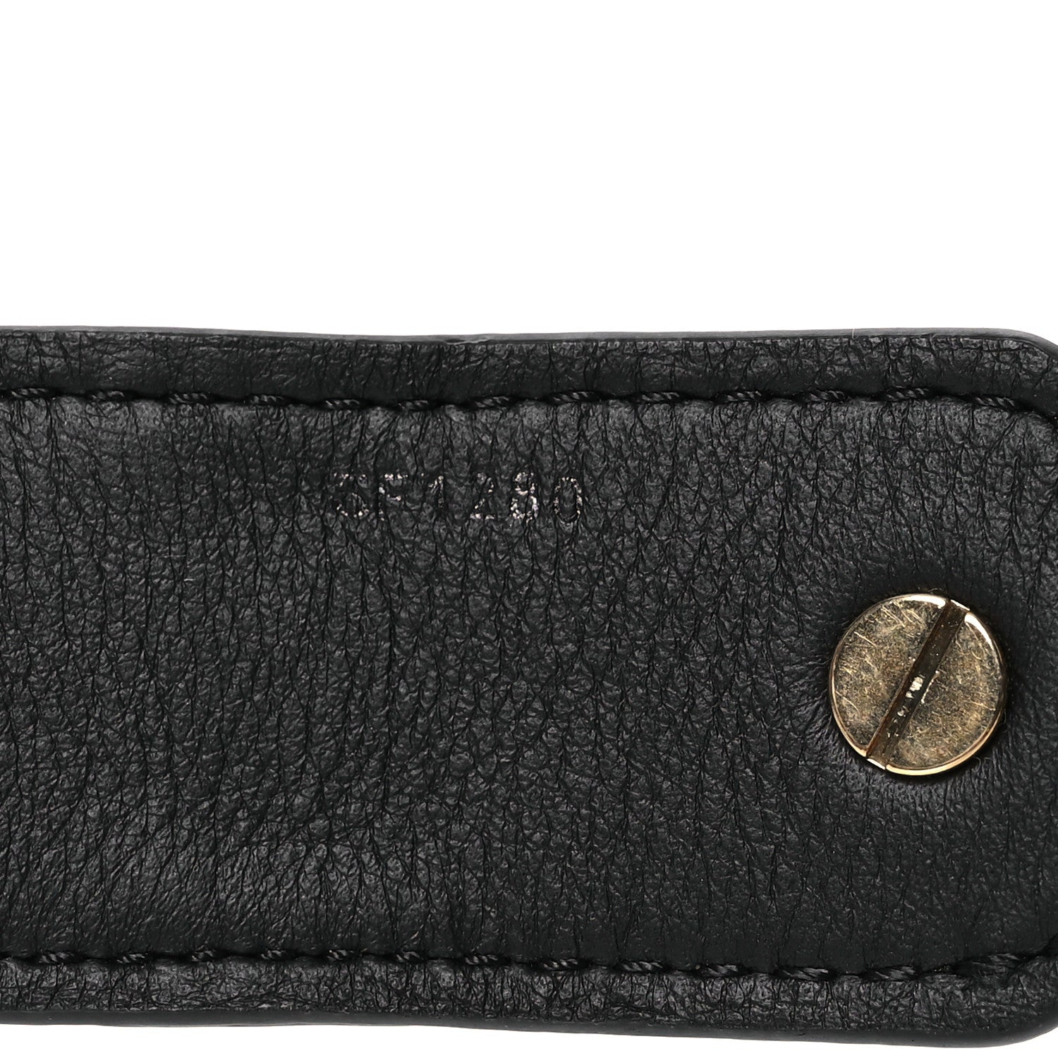 Louis Vuitton Reverse Monogram Bandouliere Shoulder Strap XL Black 4 of 5
