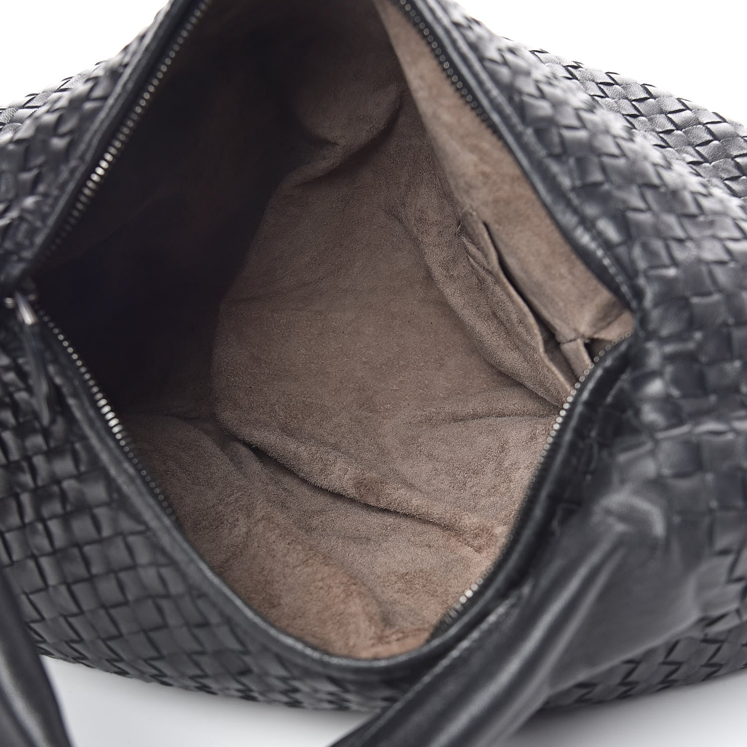 Bottega Veneta Nappa Intrecciato Large Belly Veneta Hobo Black 5 of 9