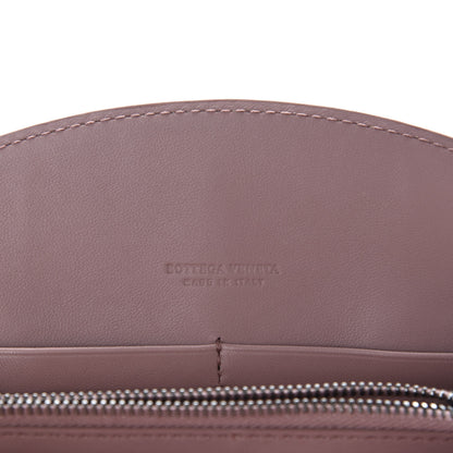 Bottega Veneta Nappa Intrecciato Chain Wallet Deco Rose Baccarra Rose 8 of 9